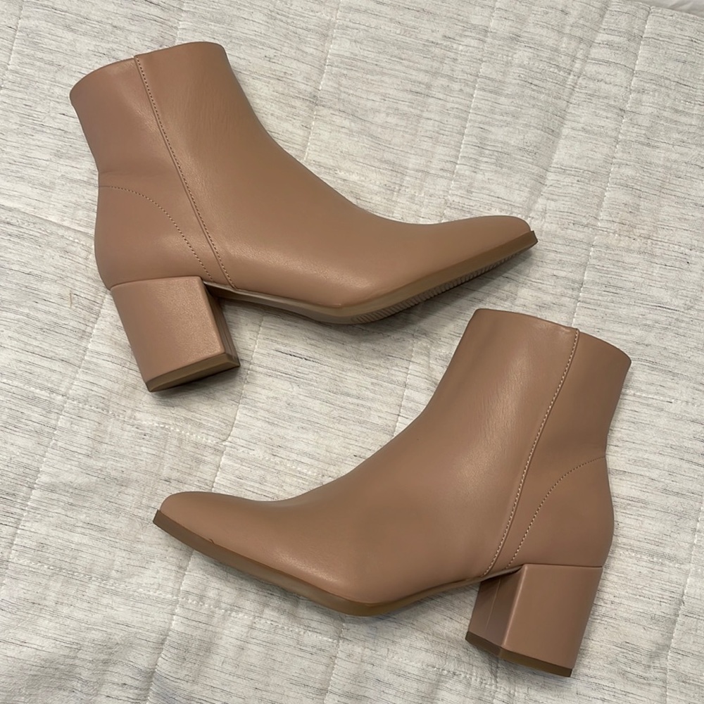 Madden girl beige booties